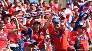 Costa Rica easily topped Group D
